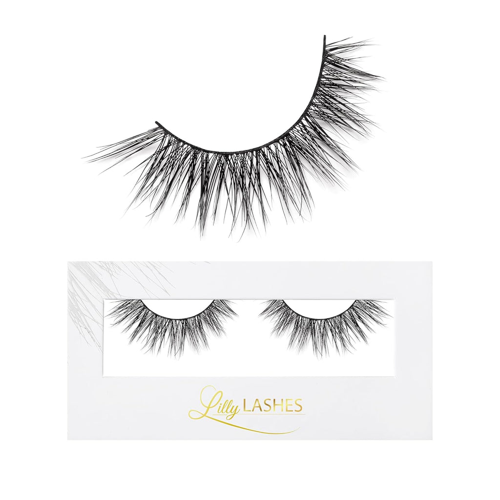 Luxe in Lite Mink Lashes, Natural Looking & Wispy Mink Lashes, False Eyelashes, Fake Lashes 13Mm Length, Reusable up to 15 Wears