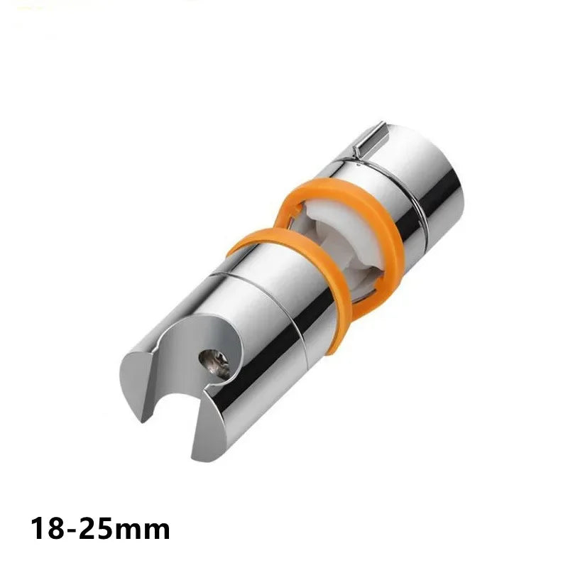 Universal Shower Head Holder Adjustable 18~25Mm 360° Rotation ABS Plastic Shower Slide Rail Bar Holder Bathroom Accessories