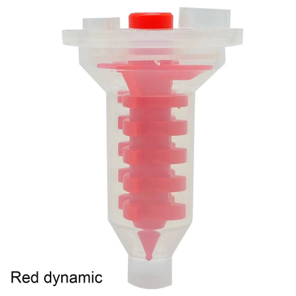 50Pcs Dental Materials Dentistry Silicone Rubber Conveying Mixing Head Disposable Impression Nozzles Mixing Tips Mixing Tube