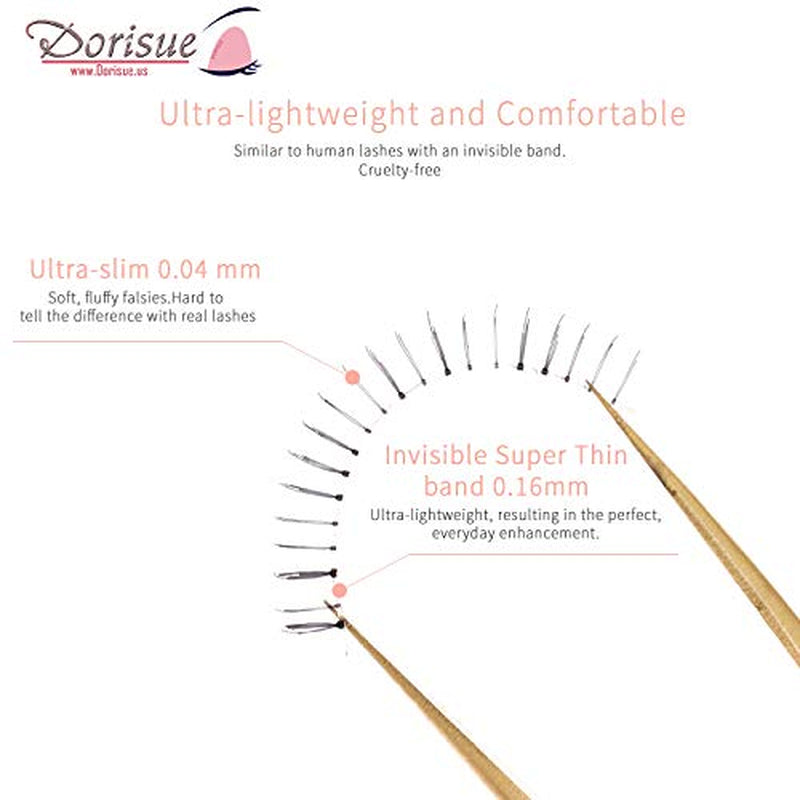 Bottom False Eyelashes - Natural Lower Lashes 4-5Mm for under Eye Enhancement, Professional Makeup Artist Choice, 4 Pairs (E1)