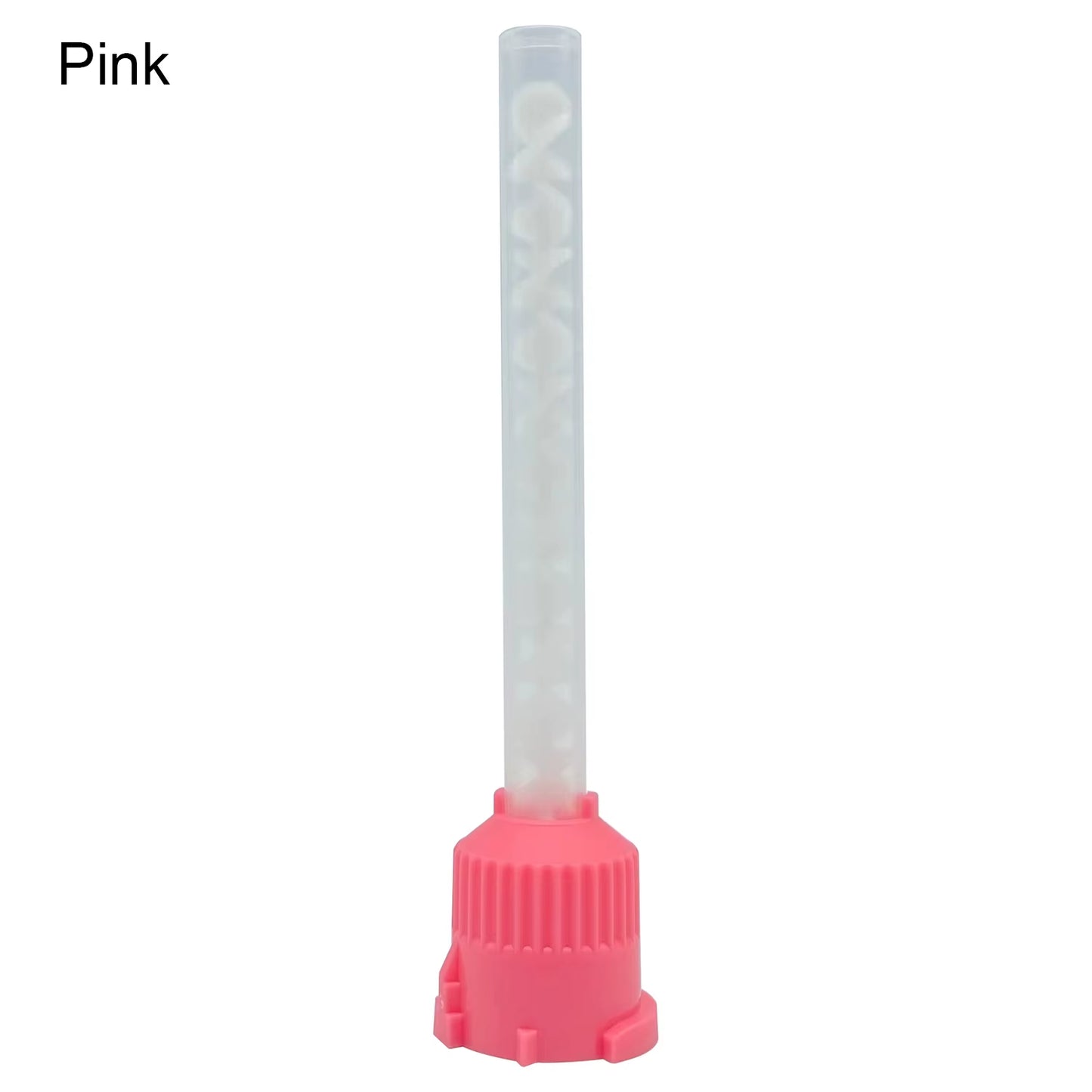 50Pcs Dental Materials Dentistry Silicone Rubber Conveying Mixing Head Disposable Impression Nozzles Mixing Tips Mixing Tube