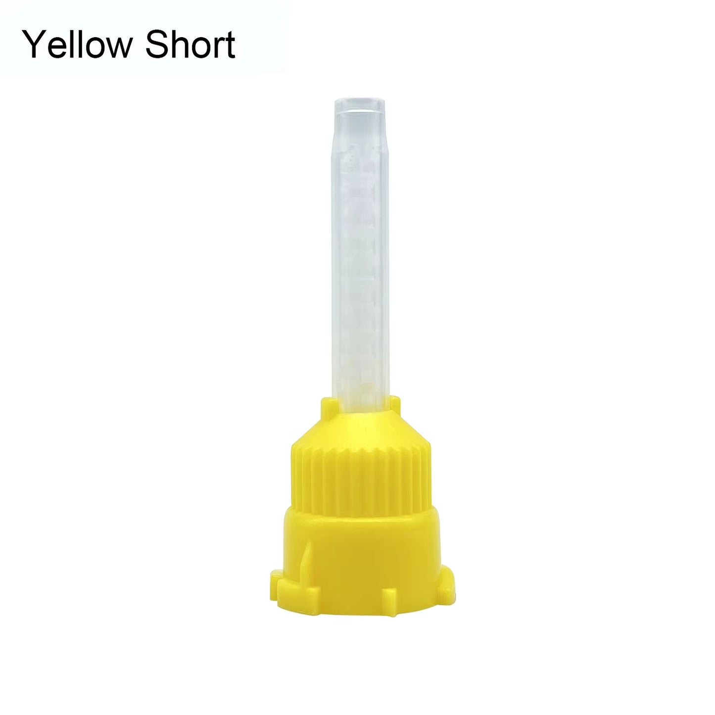 50Pcs Dental Materials Dentistry Silicone Rubber Conveying Mixing Head Disposable Impression Nozzles Mixing Tips Mixing Tube