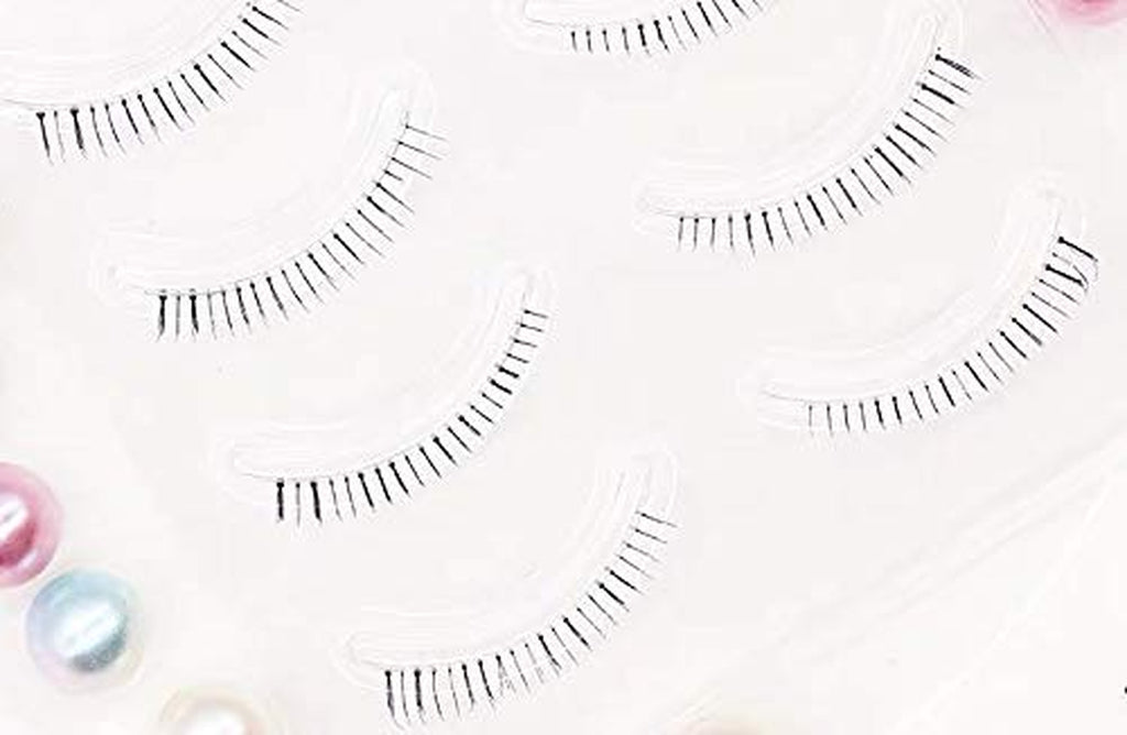 Bottom False Eyelashes - Natural Lower Lashes 4-5Mm for under Eye Enhancement, Professional Makeup Artist Choice, 4 Pairs (E1)